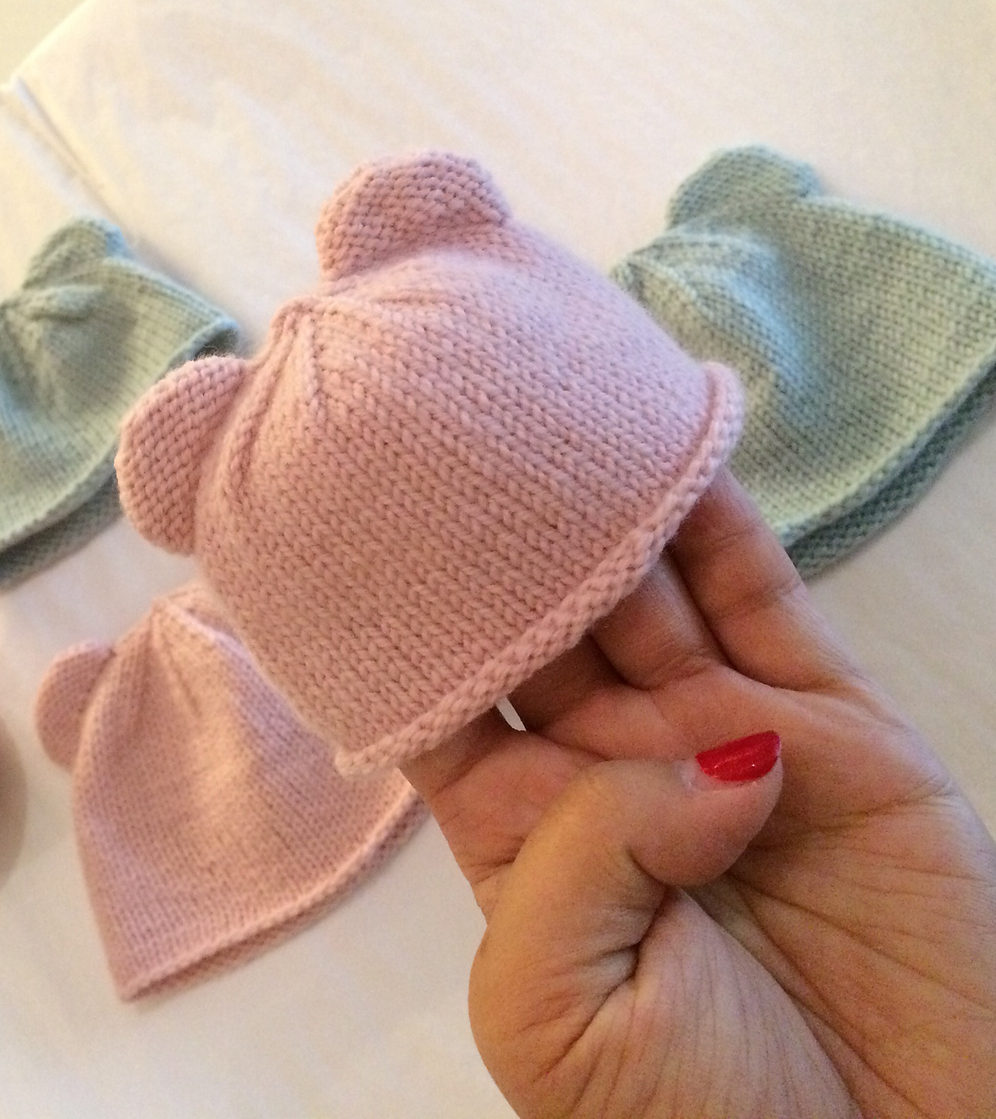 knitted baby hats free knitting pattern for itty bitty bear cub baby hat hqdugbh