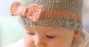 knitted baby hats littleredwindow.com bow baby hat knitting pattern! | littleredwindow.com | zftiymc