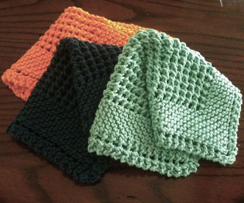 A Different Choice: Knitted Dishcloth Patterns