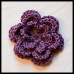 knitted flowers knitted flower. this is not knitted. crochet flower pattern free. type in bnhwmqo