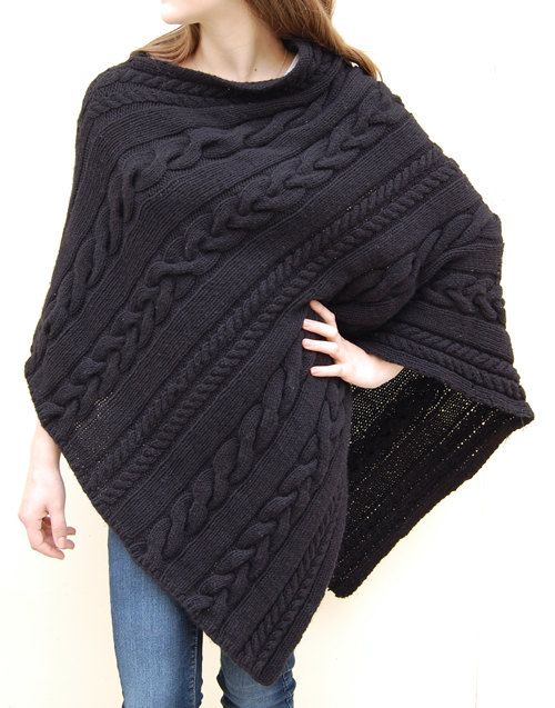 knitted poncho dianne cabled poncho ircyxss