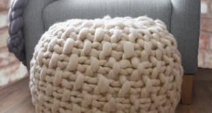knitted pouf like this item? kyaetir