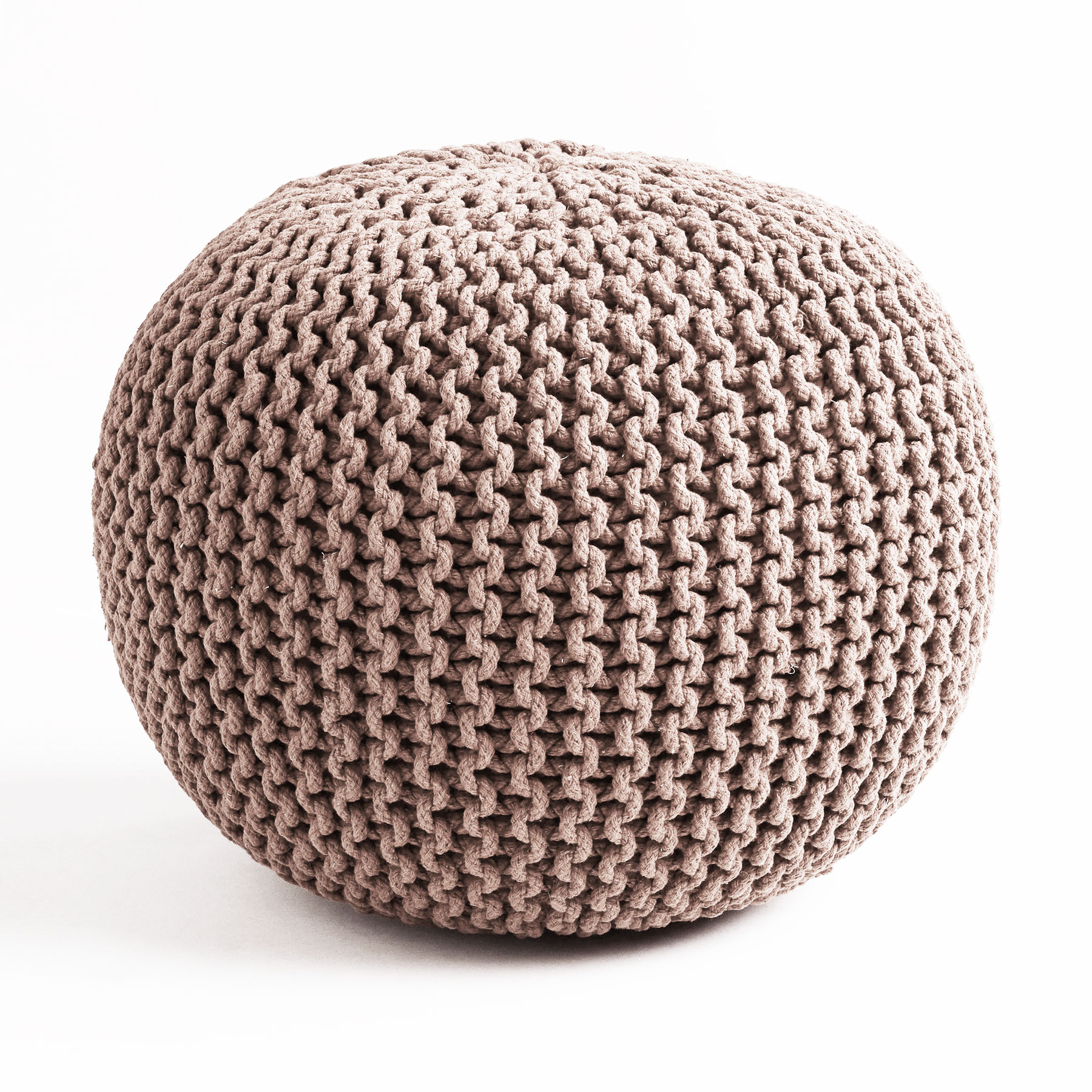knitted pouf living room ideas with brown knit pouf oekjlgq