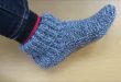 knitted slippers knitting adult size slippers (with a french accent!) - beginners - youtube eductem
