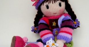 Knitted Toys posy - knitted doll knitting pattern by dollytime | knitting patterns | jbpcvdl