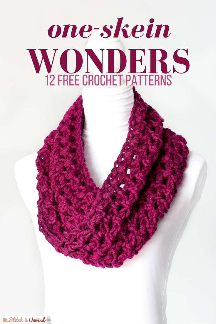 one-skein wonders: 12 free crochet patterns gqsefir