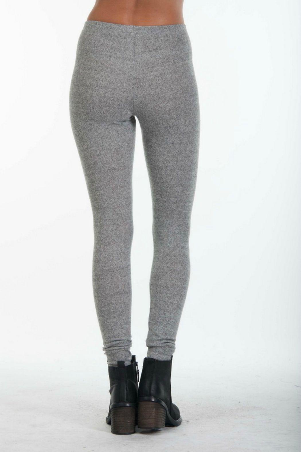 ppla grey knit leggings - side cropped image znxelrw