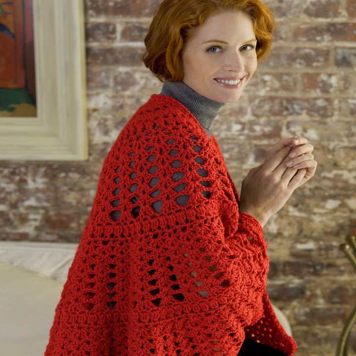 Red Heart Crochet Patterns have a heart shawl free crochet pattern wr1733 xzzqsvu