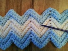 ripple crochet pattern - basic instructions for a sc ripple baby afghan brepfwt