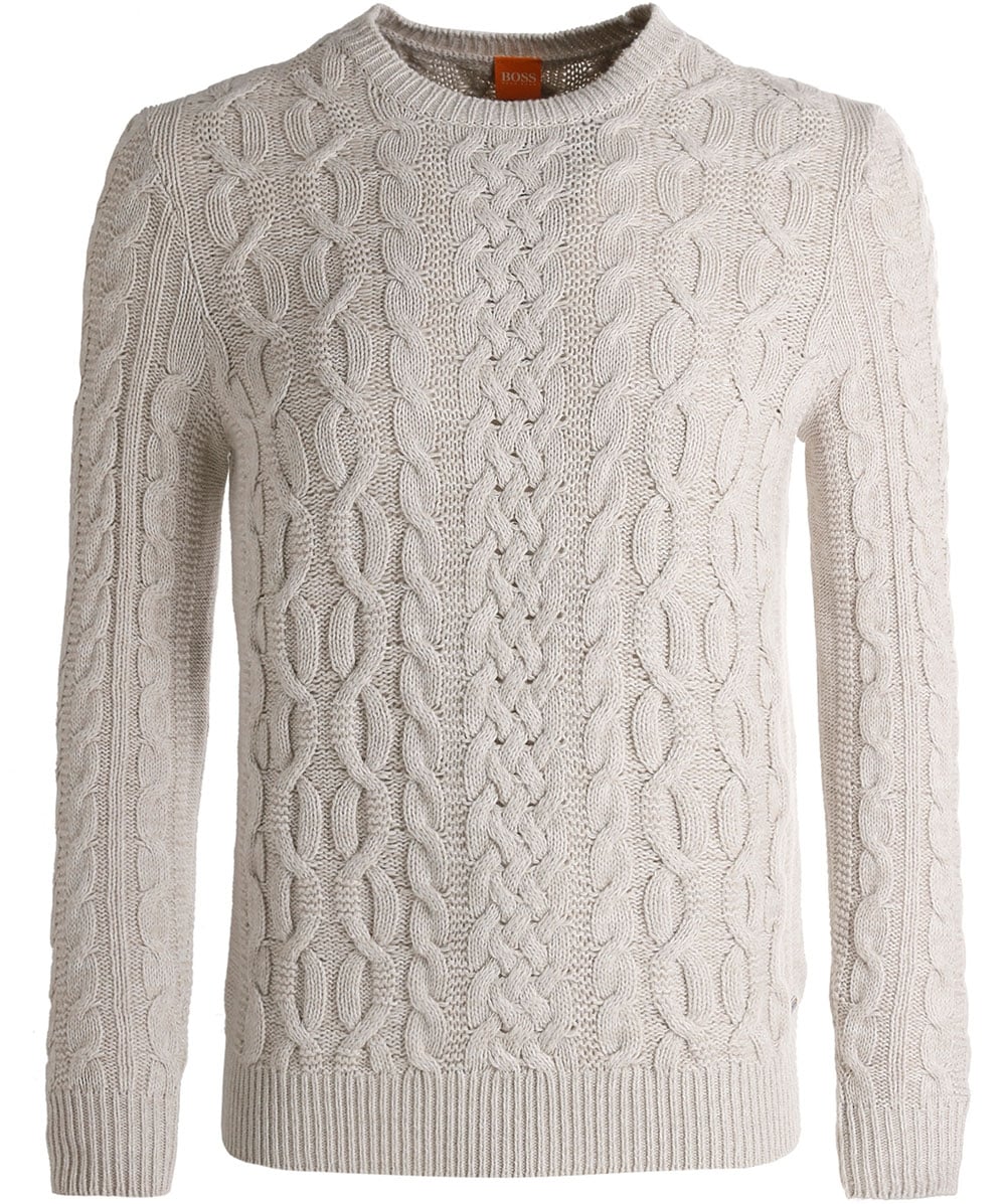 wool kaasly cable knit jumper miqoehq