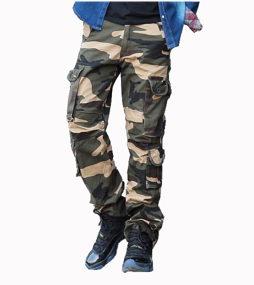 Men's Military Army Cargo Pants for Man Plus Size Mens Cargo Pants