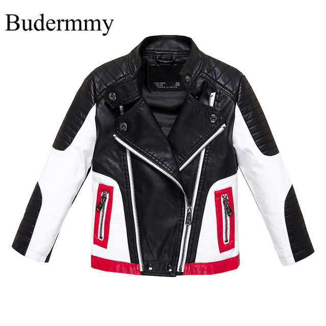Boys Jackets Faux Leather Jackets for Boys and Girls 2 3 4 6 8 10 12