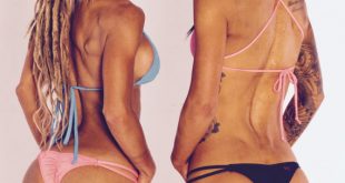 Scrunch Brazilian Cut Bikini - Vegan Fitness ModelVegan Fitness Model