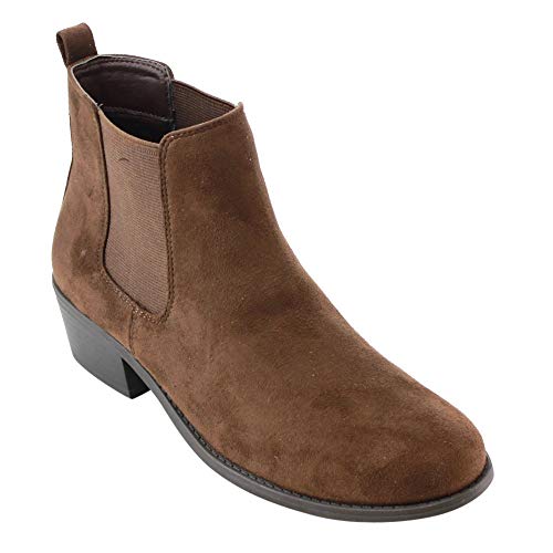Dark Brown Ankle Boots: Amazon.com