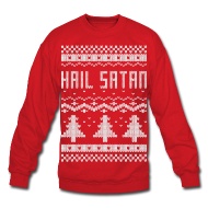 Mr. Lovenstein T-Shirt Kiosk | Ugly Hail Satan Christmas Sweater