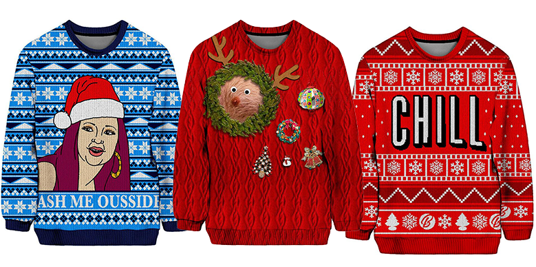 Top 10 Must-Have Ugly Holiday Christmas Sweaters of 2017