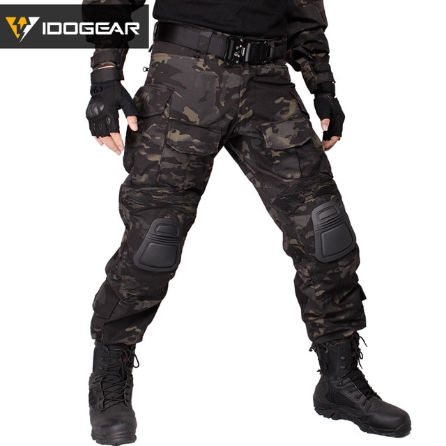 IDOGEAR Gen3 Combat Pants with Knee Pads Airsoft Tactical Trousers