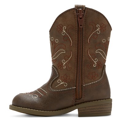 Toddler Girls' Chloe Classic Cowboy Western Boots - Cat & Jack™ : Target