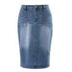 Why denim pencil skirts are exactly what you need – thefashiontamer.com