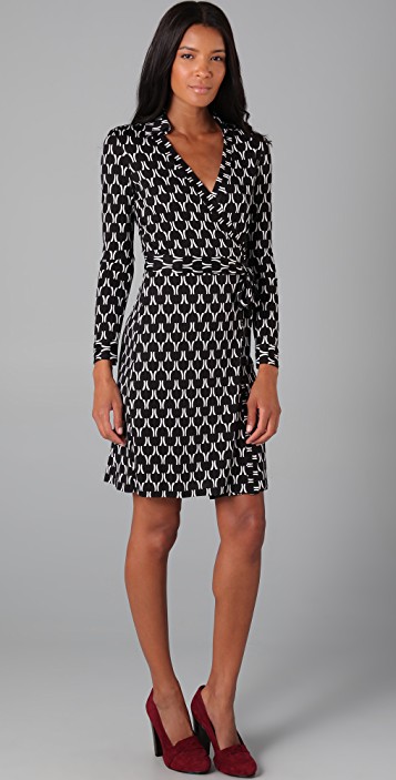 Diane von Furstenberg New Jeanne Wrap Dress | SHOPBOP
