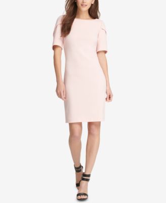 DKNY Puff-Sleeve Sheath Dress, Created for Macy's - Dresses - Women