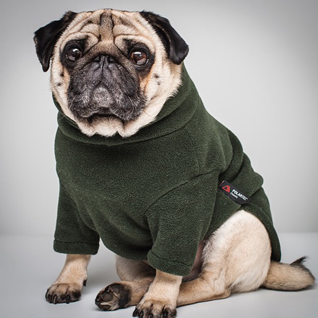 Polartec Fleece Dog Jumper - Rainproof, Breathable, Warm and
