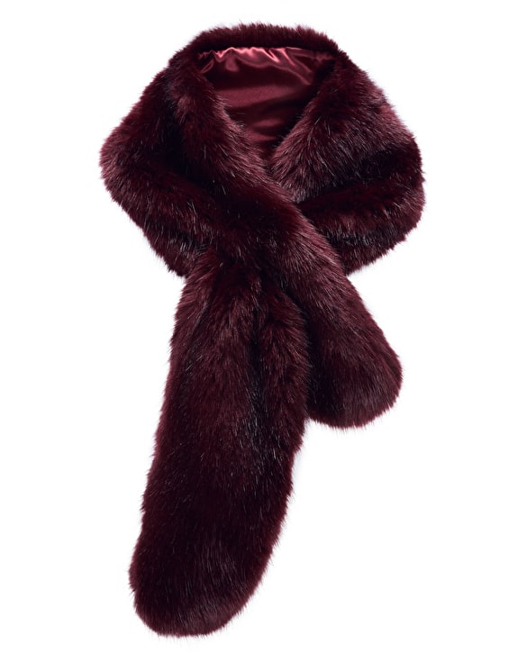 Faux Fur Scarf,Pure Collection