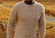 Hand knit Irish fisherman sweater | The Sweater Shop, Ireland