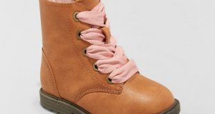 Toddler Girls' Cherish Lace Up Boots - Cat & Jack™ : Target