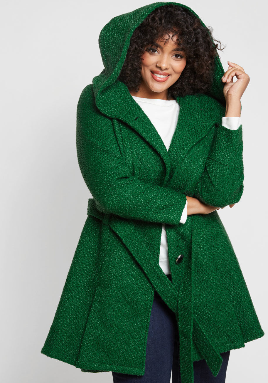 Add new designs to your
personality with green coat