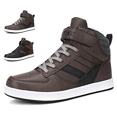 Amazon.com | WETIKE Sneakers Mens Shoes High Top Kids Skate Shoes