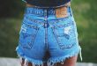 High Waisted Denim Shorts: How to Wear Them, Which Ones to Buy