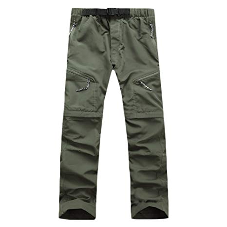 Amazon.com : Men and Women Outdoor Detachable Quick Dry Hiking Pants
