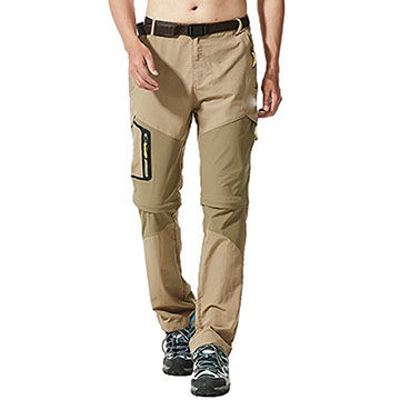 China Men's hiking pants with breathable and windproof, waterproof