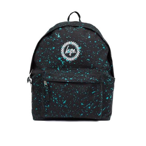 Hype Black with Mint Speckle Backpack u2013 Sussex Uniforms