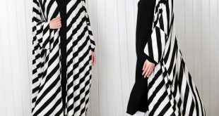Abayas for women kimono design with long sleeves and open front