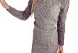 Rugod New Patterned Women Sweater Dresses 2018 Winter Knitted Dress
