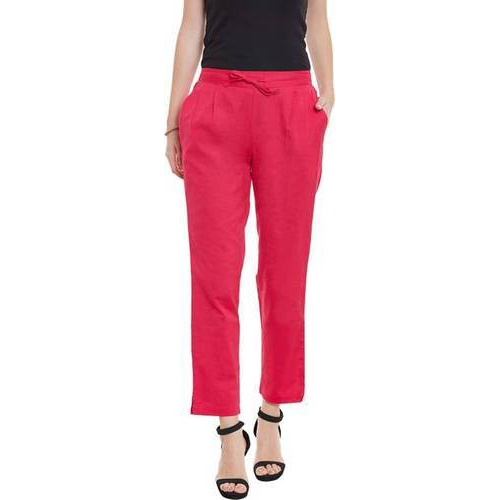 Plain Casual Wear Ladies Trousers, Rs 350 /piece, Sanil Creations