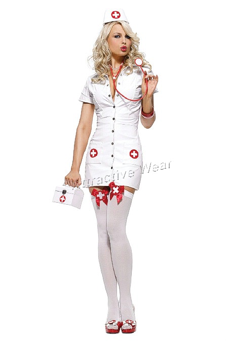 83310 Leg Avenue Costume, Costumes, pleather nurse costume includes