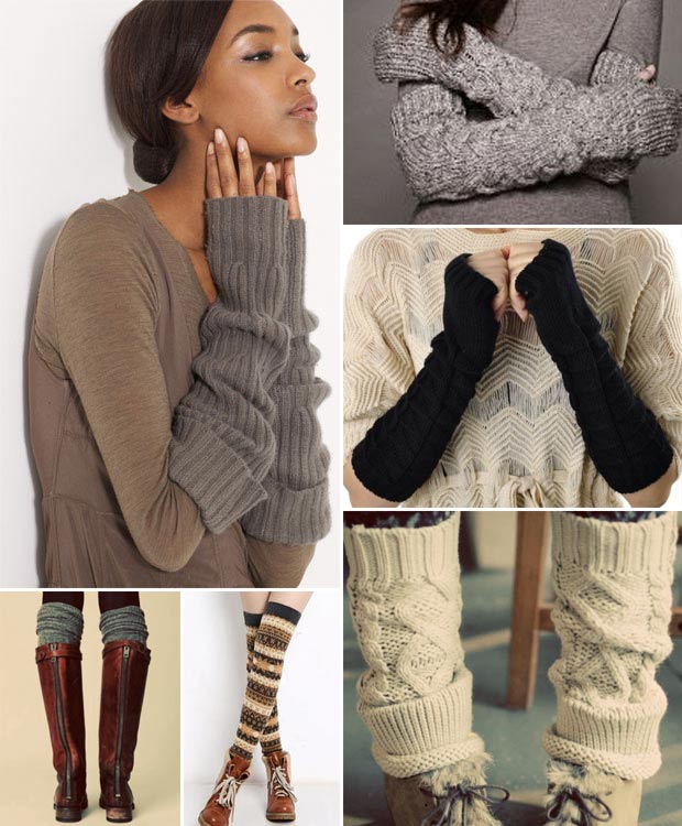 Chic and warm winter legs arms warmers - StyleFrizz | Photo Gallery