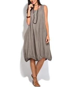 Italian Linen Dresses at $49.99 | Zulily