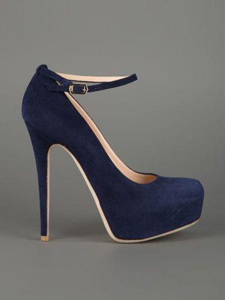 blue, heels, platform shoes, platform high heels, nubuck, nude