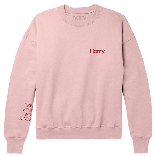 Harry Styles - Harry Crewneck (Pink) | Harry Styles US