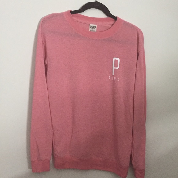 PINK Victoria's Secret Tops | Pink Sweatshirt | Poshmark