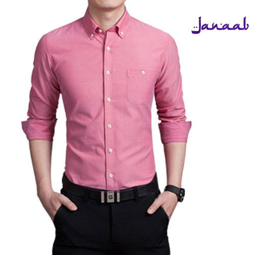 Men Cotton Pink Formal Shirt, Size: S To XXL, Rs 390 /piece | ID