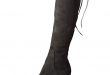 Black Stretch Boots: Amazon.com