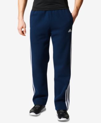 adidas Men's Essential Open-Hem Fleece Sweatpants - All Activewear