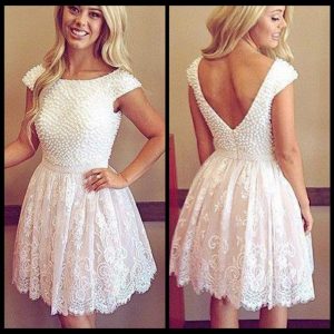 Party with white graduation dresses – thefashiontamer.com