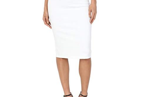 Enhance your features with white pencil skirt – thefashiontamer.com