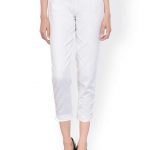 White Trousers - Buy White Trousers Online in India